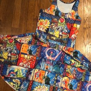 Beautiful Stained Glass Beauty&TheBeast Dress